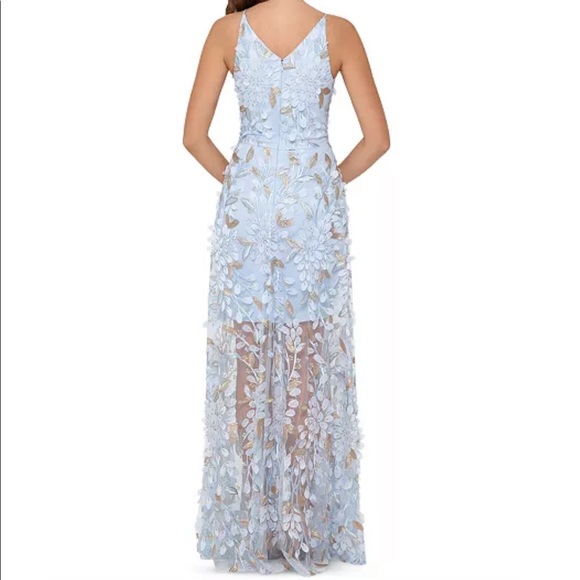 Light blue dress used once for a wedding - Picture 3 of 6